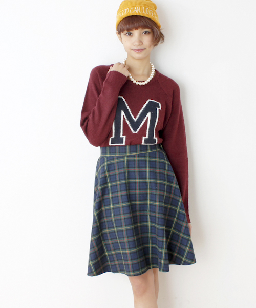 WEGO（ウィゴー）の「WEGO/チェックフレアボリュームスカート（スカート・レディース・グリーン/レッド・FREE）」の17枚目の写真