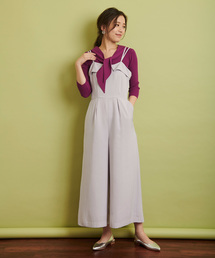 大人気完売品♡Noela ノエラ バックリボン ティアードワンピース ブルー M 大人気完売品♡Noela ノエラ バックリボン ティアードワンピース