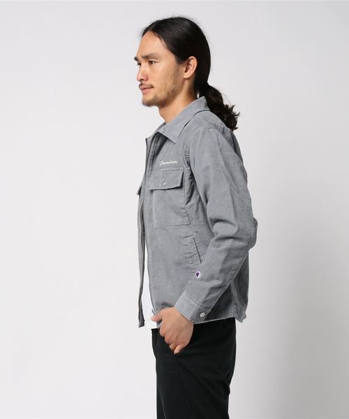 Champion(チャンピオン)の「【Champion/チャンピオン】メンズ コーデュロイジップジャケット キャンパス(その他アウター・メンズ・ベージュ/ライトグレー・X-LARGE/MEDIUM/LARGE)」の3枚目の写真