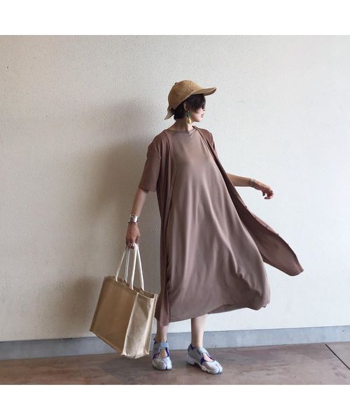 14+（イチヨンプラス）の「コマ編みリボンCAP / バックリボン キャップ（キャップ・レディース・ベージュ/ライトベージュ/スモークピンク/グレー/ブラック・FREE）」の18枚目の写真