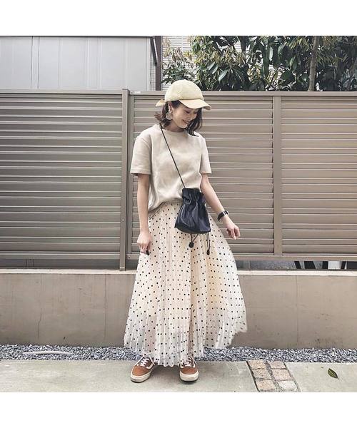 14+（イチヨンプラス）の「コマ編みリボンCAP / バックリボン キャップ（キャップ・レディース・ベージュ/ライトベージュ/スモークピンク/グレー/ブラック・FREE）」の19枚目の写真