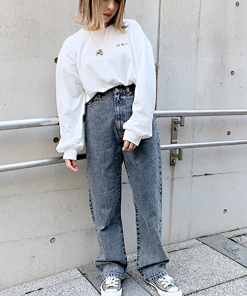 apres jour（アプレジュール）の「アソートプリントロンT【ZOZOTOWN限定アイテム】（Tシャツ/カットソー・レディース・ダークブルー/オフホワイト/その他/ライトグリーン/ブラック・フリー）」の12枚目の写真