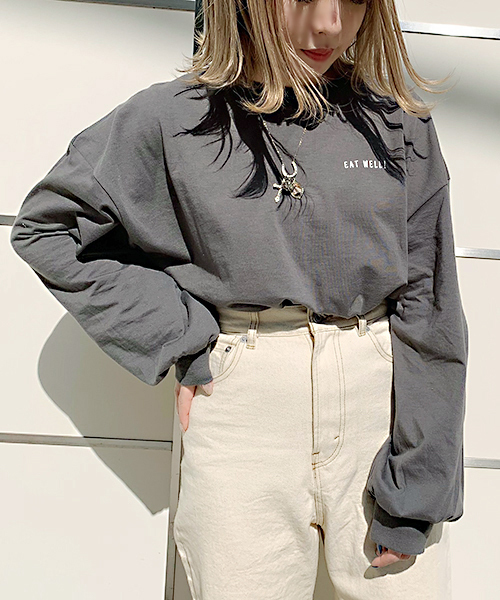 apres jour（アプレジュール）の「アソートプリントロンT【ZOZOTOWN限定アイテム】（Tシャツ/カットソー・レディース・ダークブルー/オフホワイト/その他/ライトグリーン/ブラック・フリー）」の15枚目の写真