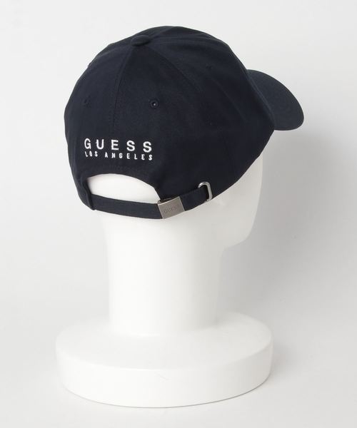 Guess（ゲス）の「GUESS/ゲス ツイルローキャップ 100115401（キャップ・メンズ・ホワイト/ブラック/ベージュ/ネイビー・FREE）」の5枚目の写真