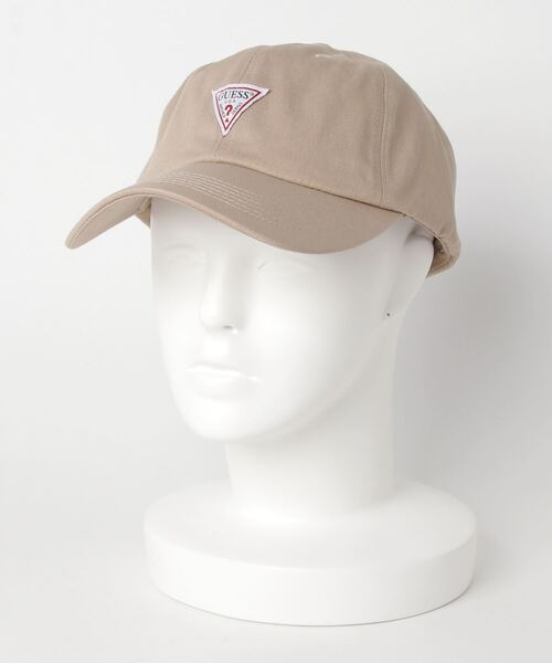 Guess（ゲス）の「GUESS/ゲス ツイルローキャップ 100115401（キャップ・メンズ・ホワイト/ブラック/ベージュ/ネイビー・FREE）」の8枚目の写真