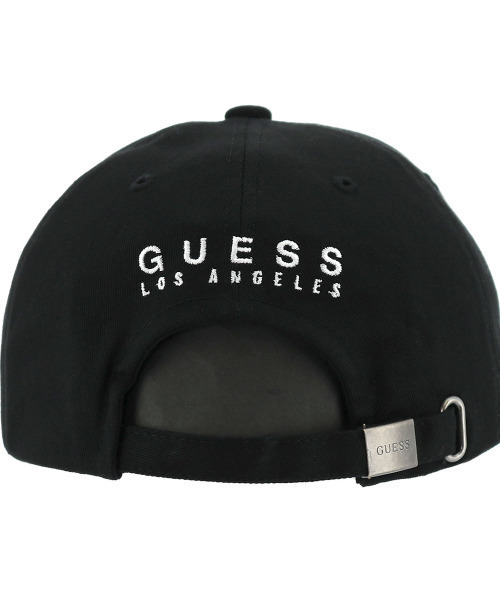 Guess（ゲス）の「GUESS/ゲス ツイルローキャップ 100115401（キャップ・メンズ・ホワイト/ブラック/ベージュ/ネイビー・FREE）」の6枚目の写真