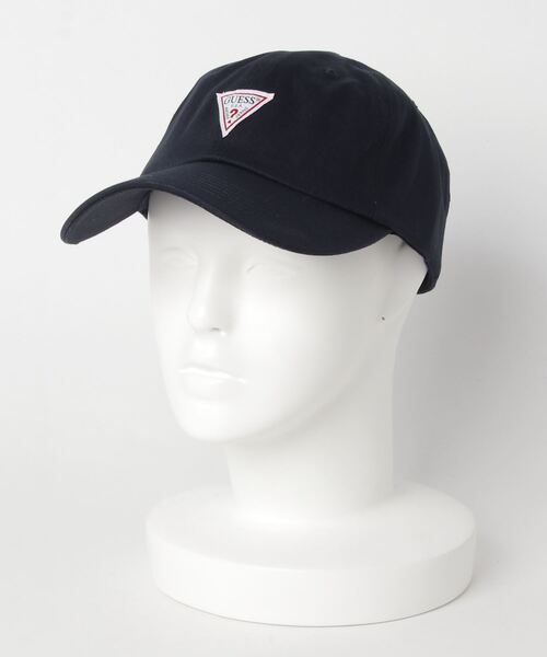 Guess（ゲス）の「GUESS/ゲス ツイルローキャップ 100115401（キャップ・メンズ・ホワイト/ブラック/ベージュ/ネイビー・FREE）」の9枚目の写真