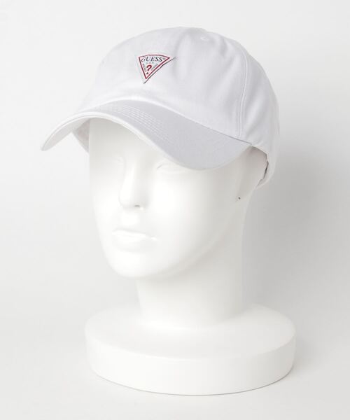 Guess（ゲス）の「GUESS/ゲス ツイルローキャップ 100115401（キャップ・メンズ・ホワイト/ブラック/ベージュ/ネイビー・FREE）」の10枚目の写真