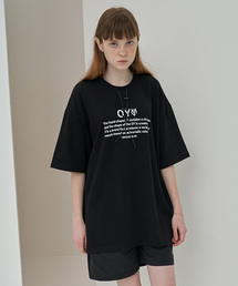 OY | ロゴストリング半袖Tシャツ/カットソー(Tシャツ/カットソー)