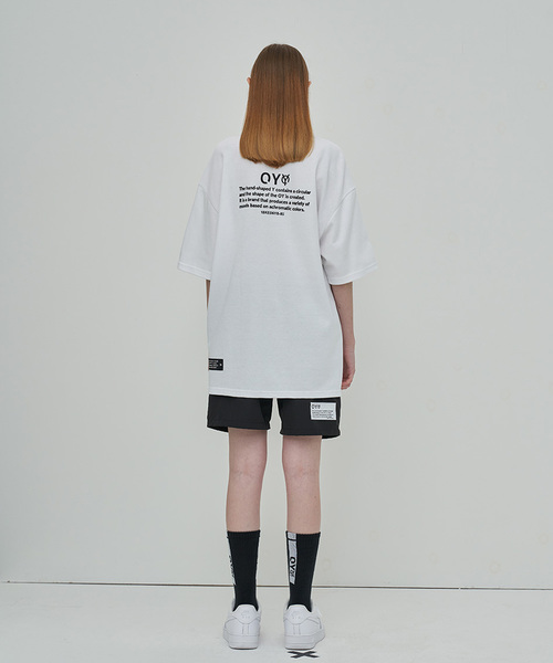 OY（オーワイ）の「ロゴストリング半袖Tシャツ/カットソー（Tシャツ/カットソー・メンズ・ホワイト/ブラック/ライトイエロー・FREE）」の22枚目の写真