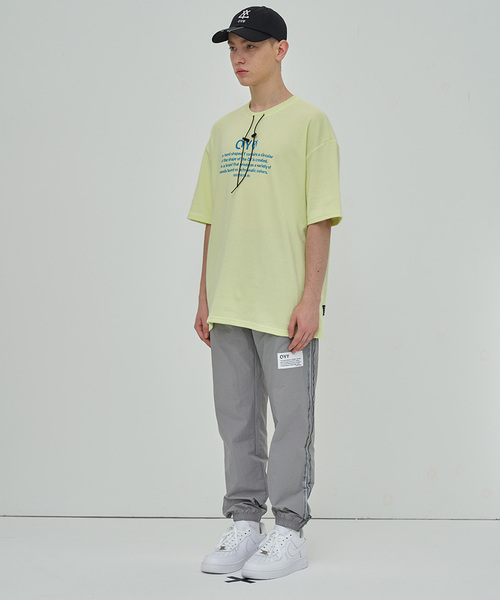 OY（オーワイ）の「ロゴストリング半袖Tシャツ/カットソー（Tシャツ/カットソー・メンズ・ホワイト/ブラック/ライトイエロー・FREE）」の21枚目の写真