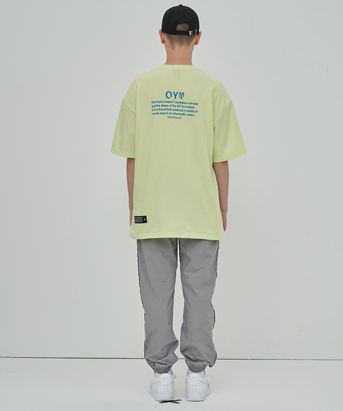 OY（オーワイ）の「ロゴストリング半袖Tシャツ/カットソー（Tシャツ/カットソー・メンズ・ホワイト/ブラック/ライトイエロー・FREE）」の13枚目の写真