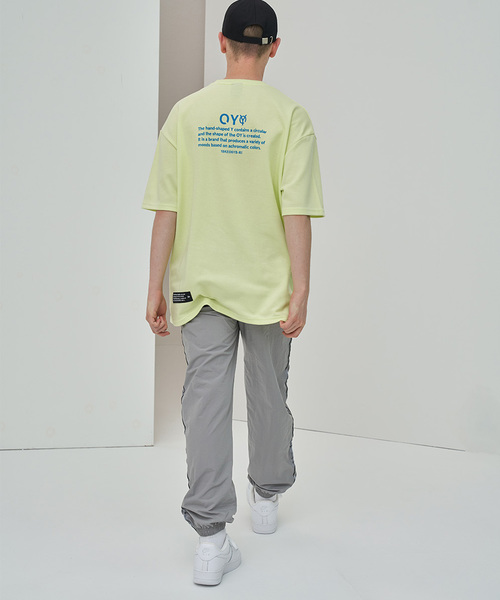 OY（オーワイ）の「ロゴストリング半袖Tシャツ/カットソー（Tシャツ/カットソー・メンズ・ホワイト/ブラック/ライトイエロー・FREE）」の8枚目の写真