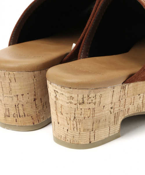 niko and...（ニコアンド）の「オリジナルフェイクスエードコルクサンダル（サンダル・レディース・ベージュ/ブラウン/チャコール・SMALL/MEDIUM/LARGE）」の12枚目の写真