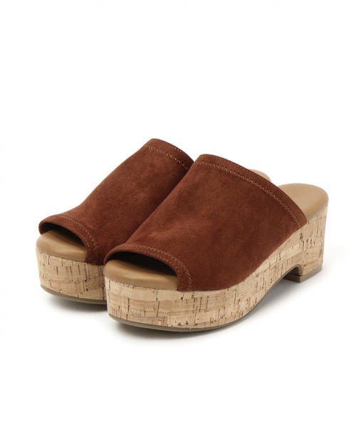 niko and...（ニコアンド）の「オリジナルフェイクスエードコルクサンダル（サンダル・レディース・ベージュ/ブラウン/チャコール・SMALL/MEDIUM/LARGE）」の18枚目の写真