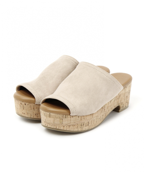 niko and...（ニコアンド）の「オリジナルフェイクスエードコルクサンダル（サンダル・レディース・ベージュ/ブラウン/チャコール・SMALL/MEDIUM/LARGE）」の21枚目の写真