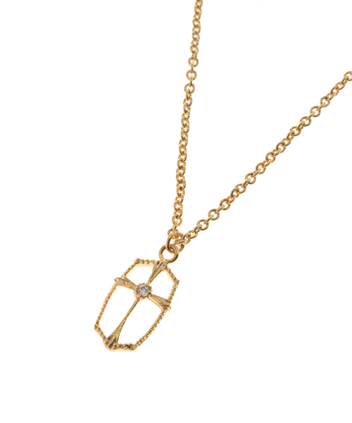 DURAS（デュラス）の「モチーフクロスネックレス①（ネックレス・レディース・ゴールド・FREE）」の2枚目の写真