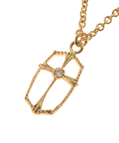 DURAS（デュラス）の「モチーフクロスネックレス①（ネックレス・レディース・ゴールド・FREE）」の3枚目の写真