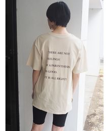 MURUA | バックプリントオーバーTシャツ(Tシャツ/カットソー)