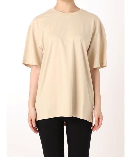 MURUA（ムルーア）の「バックプリントオーバーTシャツ（Tシャツ/カットソー・レディース・ホワイト/ベージュ・FREE）」の11枚目の写真