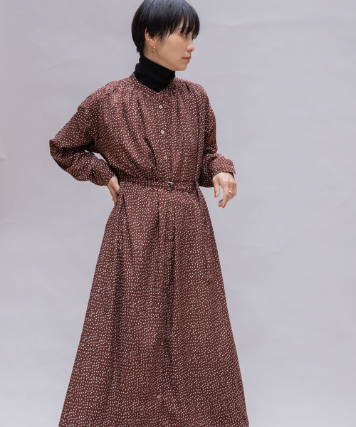 Audrey And John Wad オードリーアンドジョンワッド の Audrey And John Wad 2way ドットプリントワンピース ワンピース Wear