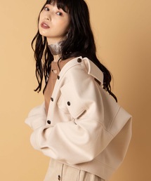 WEGO | WEGO/ショートCPOブルゾン(ミリタリージャケット)