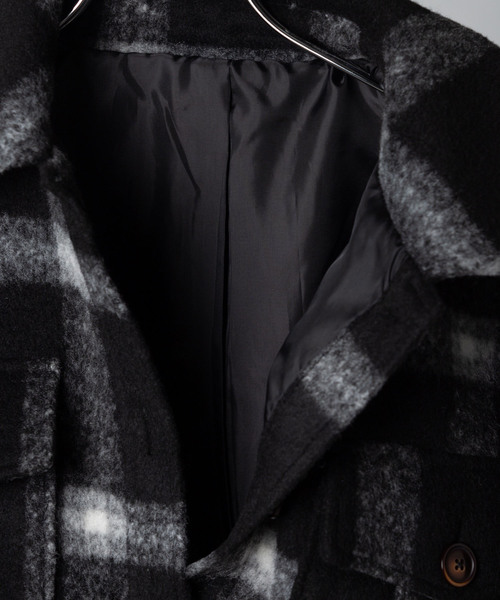 WEGO（ウィゴー）の「WEGO/【セットアップ対応商品】ビッグシルエットショートCPOブルゾンシャツジャケット（ミリタリージャケット・レディース・ブラック系その他/アイボリー/ライトブラウン/ベージュ系その他・FREE）」の17枚目の写真