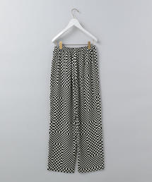 6(ROKU) SQUARE PRINT PANTS/パンツ 38 6(ROKU) SQUARE PRINT PANTS/パンツ 38