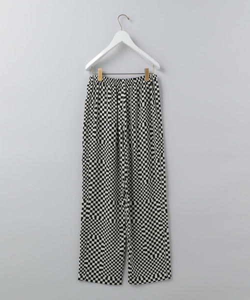 6（ロク）の「＜6(ROKU)＞CHECKERD PANTS/パンツ（その他パンツ