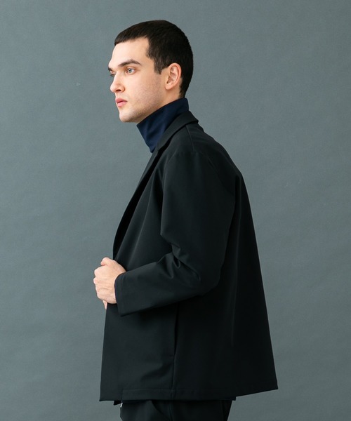 UNITED TOKYO（ユナイテッドトウキョウ）の「【2.4】ダウンテーラードジャケット（テーラードジャケット・メンズ・ブラック/カーキ・1/2/3）」の2枚目の写真