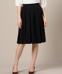 BEAUTY&YOUTH UNITED ARROWS | BYSF ナイロンタックフレアミドルスカート  ◆(スカート)