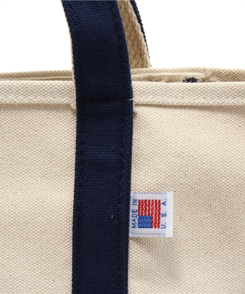 SHIPS（シップス）の「キャンバス トート (S) made in USA（トートバッグ・レディース・レッド/イエロー/ネイビー/オリーブ/ブラック/キャメル/ライトグレー/カーキ・ONE SIZE）」の14枚目の写真