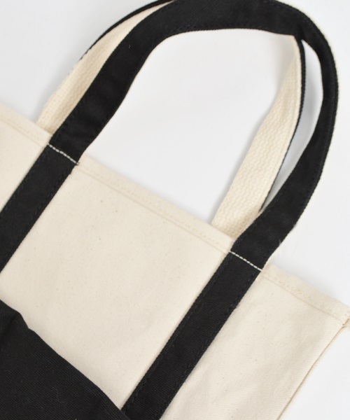 SHIPS（シップス）の「キャンバス トート (S) made in USA（トートバッグ・レディース・レッド/イエロー/ネイビー/オリーブ/ブラック/キャメル/ライトグレー/カーキ・ONE SIZE）」の11枚目の写真
