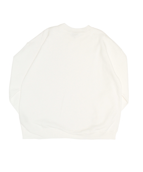 BEAMS T（ビームスティー）の「FilMelange / UMBERTO クルーネック スウェット（スウェット・メンズ・ホワイト/ネイビー・MEDIUM/LARGE/SMALL）」の20枚目の写真