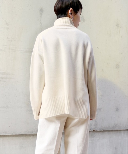 セール】カシミヤウールタートルネックプルオーバー◇（ニット