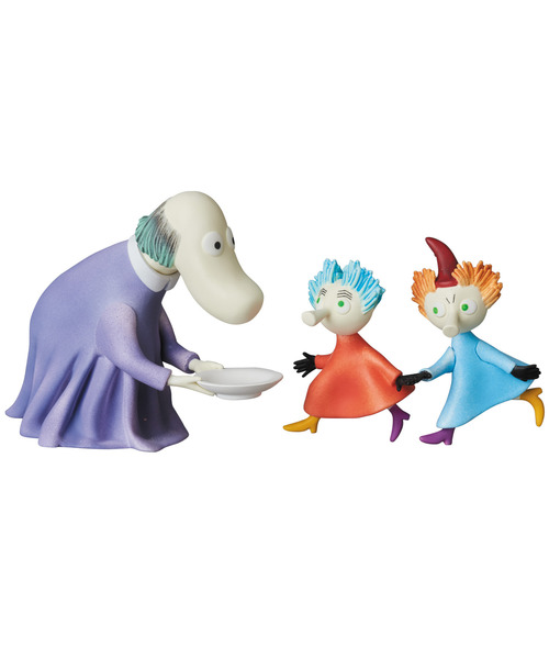 加藤工芸 ムーミン トフスラン ビフスラン フィギュア UDF MOOMIN シリーズ6 ヘムレンさんとトフスランとビフスラン