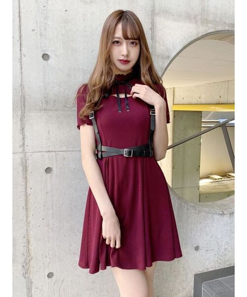 EATME（イートミー）の「デコルテリブワンピース（ワンピース）」 - WEAR