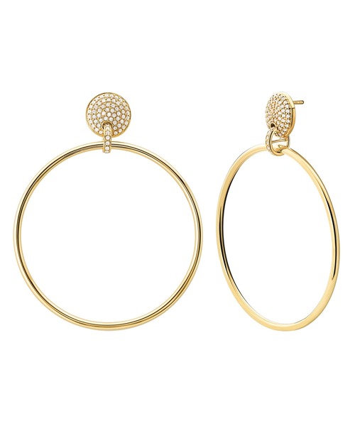MICHAEL KORS(マイケルコース)の「MERCER LINK PIERCE MKC1175AN710(ピアス(両耳用)・レディース・ゴールド・FREE)」の1枚目の写真