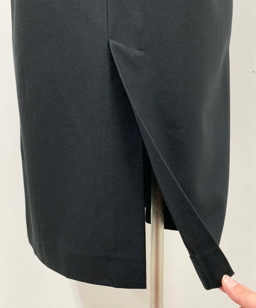 PICCIN（ピッチン）の「セミタイトジャンパースカート（ワンピース・レディース・ベージュ/ブラック・M）」の7枚目の写真