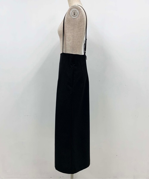 PICCIN（ピッチン）の「セミタイトジャンパースカート（ワンピース・レディース・ベージュ/ブラック・M）」の11枚目の写真