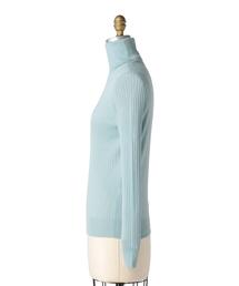 Drawer（ドゥロワー）の「Drawer 18Gカシミヤシルクリブタートルネック