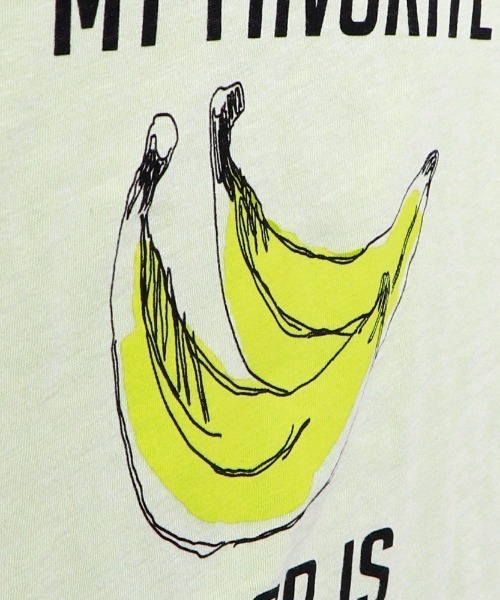 BRANSHES（ブランシェス）の「【プチプラ】バナナ半袖Tシャツ（Tシャツ/カットソー・キッズ・ピンク/ライトグリーン・90cm/110cm/120cm/100cm/130cm/140cm/150cm）」の5枚目の写真