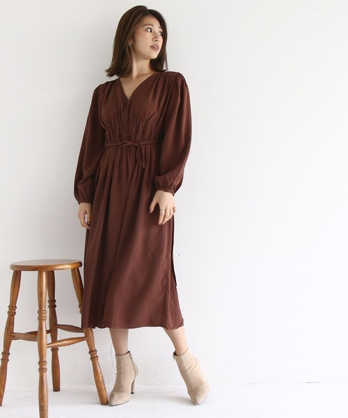 セール ロマンティックウエストギャザーワンピース ワンピース Roomy S ルーミーズ のファッション通販 Zozotown