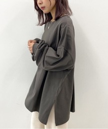 apres jour mignon | スリット入りBIGロンT【ZOZOTOWN限定アイテム】(Tシャツ/カットソー)
