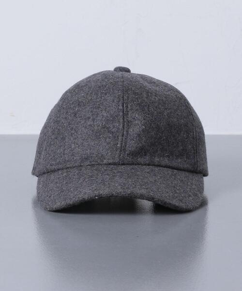UNITED ARROWS（ユナイテッドアローズ）の「UWFM MLTN キャップ①（キャップ・レディース・ダークグレー/ブラック・FREE）」の4枚目の写真