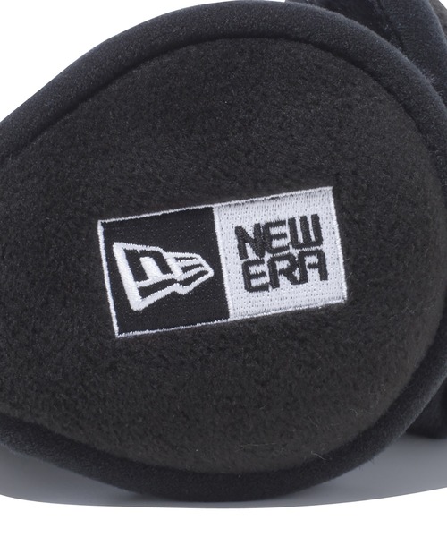 NEW ERA（ニューエラ）の「ニューエラ イヤーマフ 耳当て ボックスロゴ エンブロイダリー（イヤーマフ・メンズ・ブラック/ブラック系その他/ブラック系その他2/ブラック×ゴールド・ONE SIZE）」の5枚目の写真