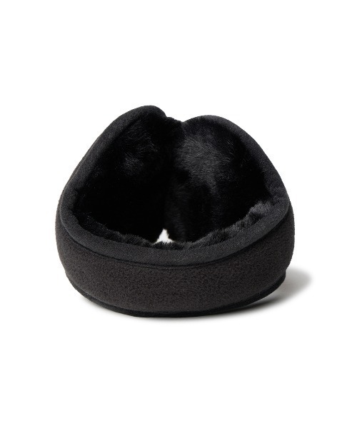 NEW ERA（ニューエラ）の「ニューエラ イヤーマフ 耳当て ボックスロゴ エンブロイダリー（イヤーマフ・メンズ・ブラック/ブラック系その他/ブラック系その他2/ブラック×ゴールド・ONE SIZE）」の7枚目の写真