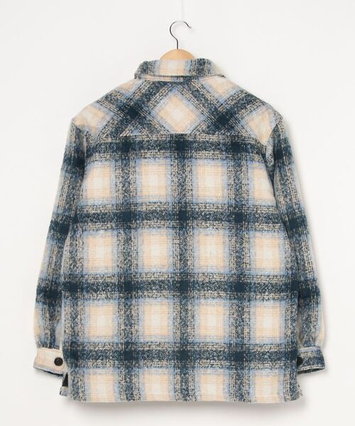 『CavariA/キャバリア』チェック柄起毛長袖シャツジャケット（シャツ/ブラウス）｜CavariA（キャバリア）
