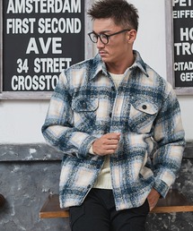 CavariA | 『CavariA/キャバリア』チェック柄起毛長袖シャツジャケット(シャツ/ブラウス)