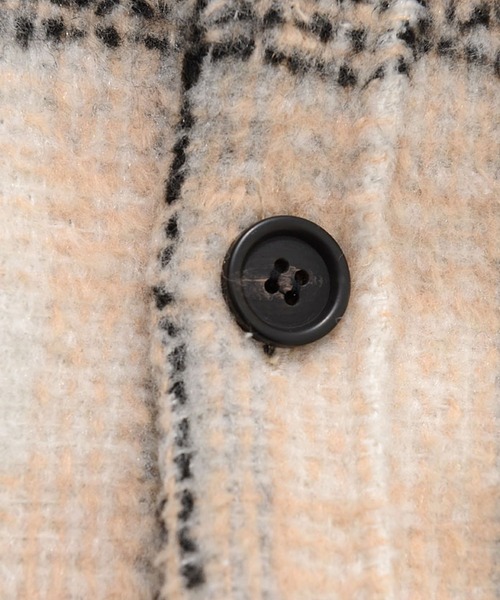 『CavariA/キャバリア』チェック柄起毛長袖シャツジャケット（シャツ/ブラウス）｜CavariA（キャバリア）